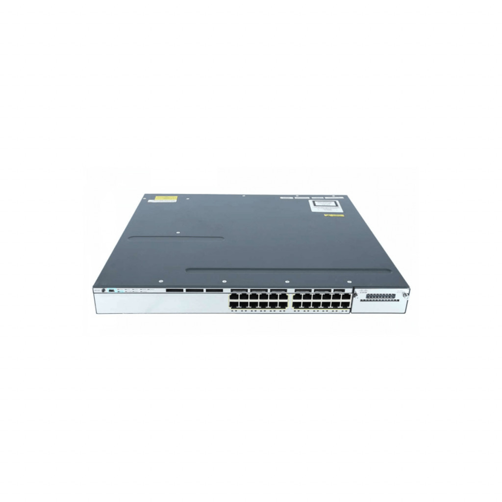 سوئیچ شبکه 24 پورت SFP سیسکو مدل WS-C3750X-24S-S